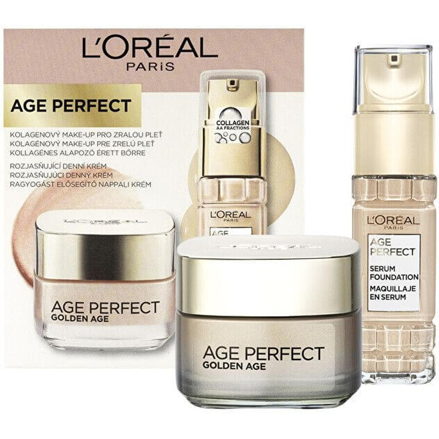 L'Oréal Paris Age Perfect 140 Linen Duo Packs Reife Hautpflege Geschenkset