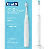 Schallzahnbürste Oral-B Pulsonic Slim Clean 2000 Weiß