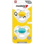 Suzeta unisex Medela 6-18m 2 buc