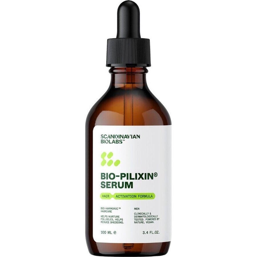 Scandinavian Biolabs® Bio-Pilixin® Activation serum para frenar la caída del cabello y favorecer su crecimiento para hombres 100 ml