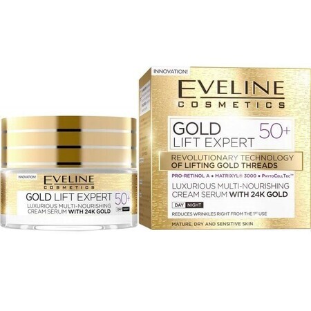 Eveline Cosmetics Gold Lift Expert Day and Night Cream 50+ 50 ml