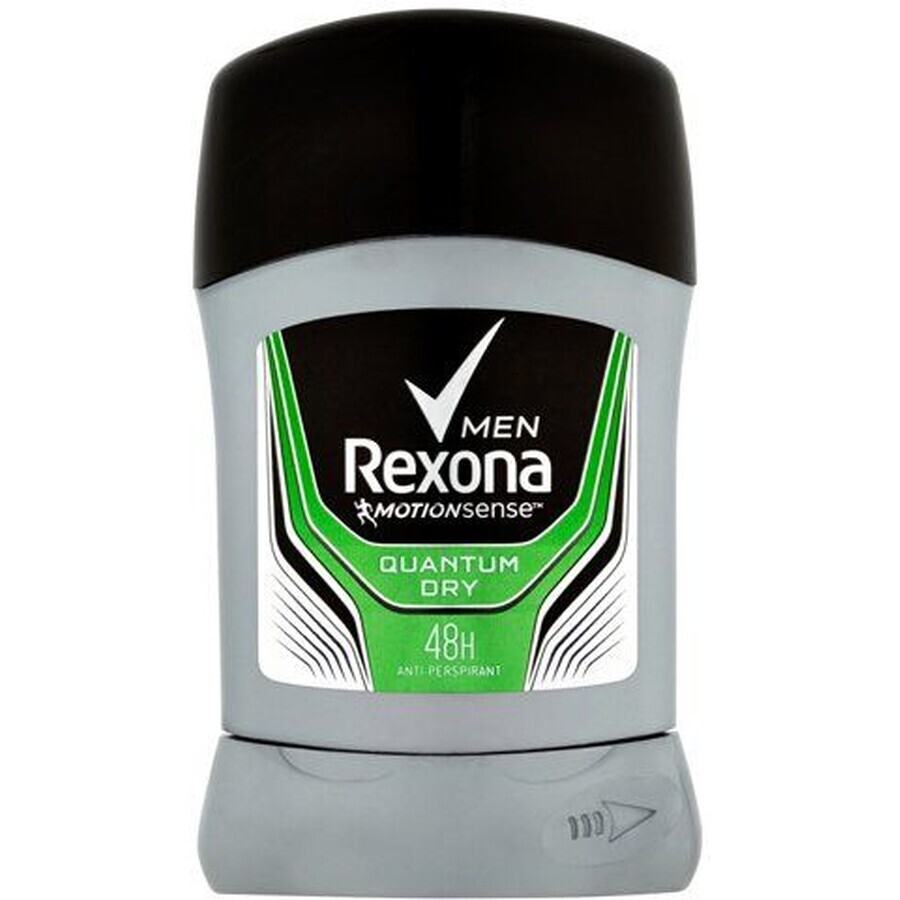 Rexona Antiperspirant pour hommes Quantum Dry Solid 50 ml