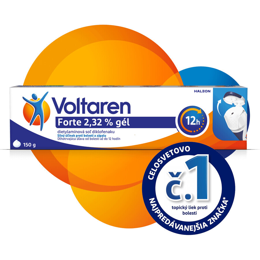 Voltaren Forte 2,32% Gel mit Diclofenac bei Rücken-, Muskel- und Gelenkschmerzen 150 g