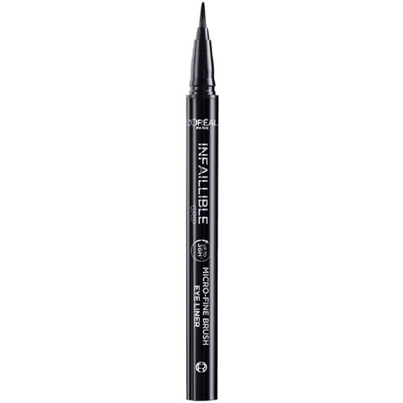 L'Oréal Paris Infaillible Grip 36h Micro-Fine liner 01 Obsidian negru negru eyeliner 0.4 g