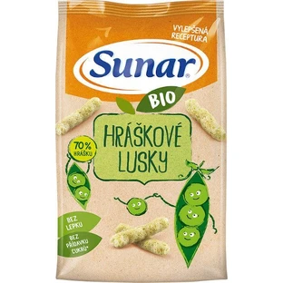 Sunar Patatas fritas ecológicas de guisantes para niños 45 g