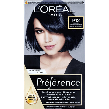 L'Oréal Paris Haarfarbe Präferenz P12 Blau Schwarz