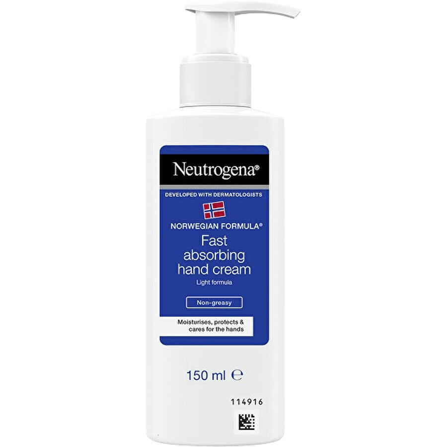 Neutrogena Crema de manos de absorción rápida 150 ml