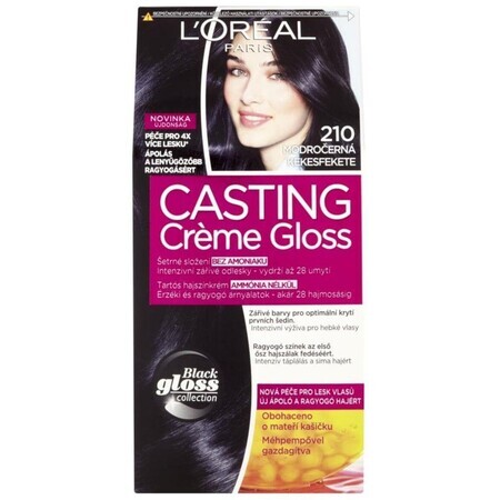 L'Oréal Paris Haarfarbe Casting Crème Gloss 210 Blau-Schwarz