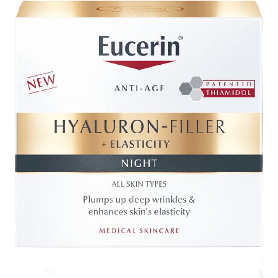 Eucerin HYALURON-FILLER + ELASTICITY Nachtcreme 50 ml