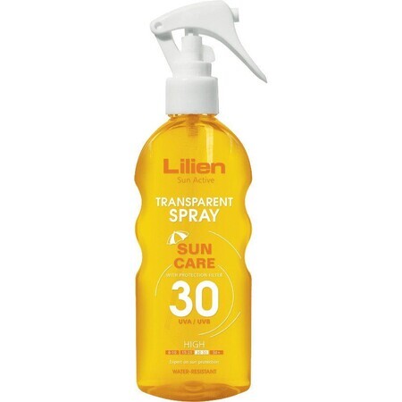 Spray transparent Lilien sun active SPF 30, 200 ml