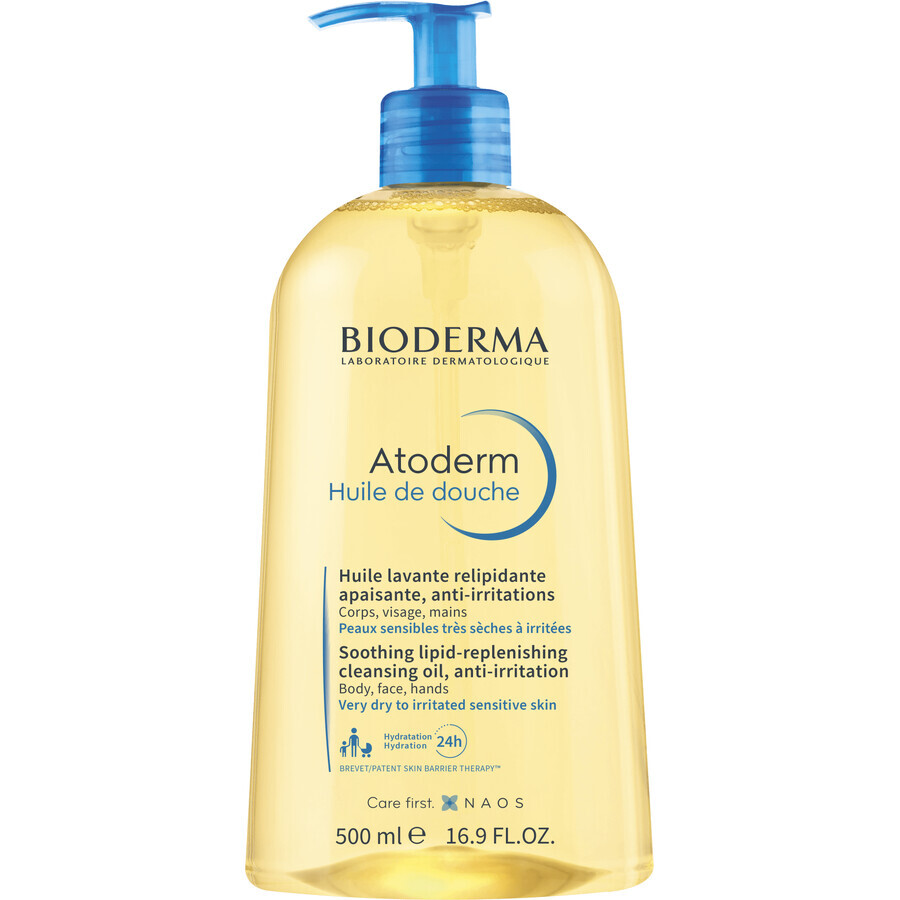 Bioderma Atoderm Douche Olie voor de zeer droge tot atopische huid 500 ml