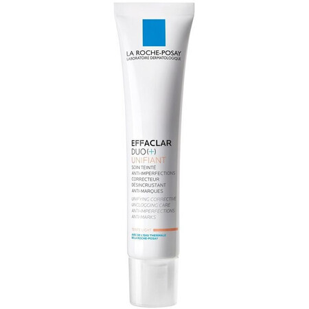 La Roche-Posay EFFACLAR DUO + Gefärbtes Licht 40 ml