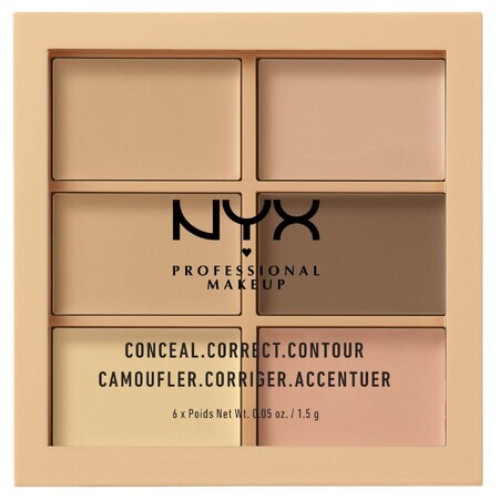 NYX Professional Makeup 3C Palette Corrector Light 15 g