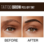 Maybelline New York Brow Tattoo Colore Sopracciglia Semi-Permanente Marrone Scuro 4,6 g