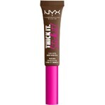 NYX Professional Makeup Thick It Thick It Stick It - Brauenwimperntusche, Braun 7 ml