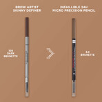 L'Oréal Paris Infaillible Brows 24H Micro Precision Pencil 3.0 Brunet Brow Pencil, 1 g