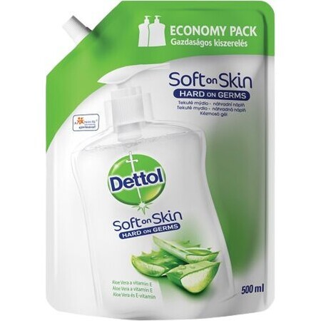 Dettol Refill Flüssigseife Aloe Vera und Vitamin E 500 ml