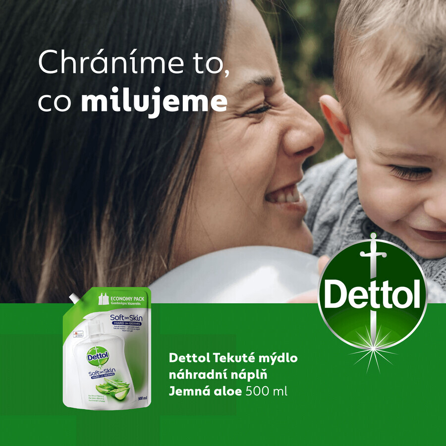 Dettol Refill Flüssigseife Aloe Vera und Vitamin E 500 ml