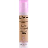 NYX Professional Makeup Bare With Me Serum und Concealer 2in1 - Farbton 07 Medium 9,6 ml