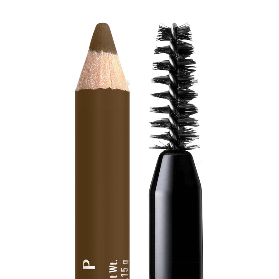 NYX Professional Makeup Powder Louder Brow Pencil Wenkbrauwpotlood, zachtbruin