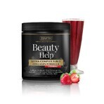 Beauty Help Ultra-Complex 9-in-1 Collagen Formula with Strawberry Flavour, 300 g, Zenyth