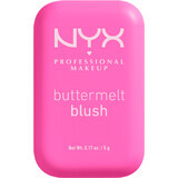 NYX Professional Makeup Buttermelt Blush 01 My Butta Half Powder Blush