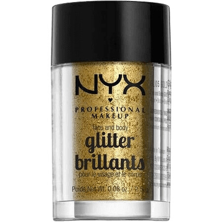 NYX Professional Makeup Gesicht & Körper Glitter Glitter - Gold 2,5 g