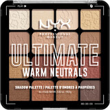 NYX Professional Makeup Ultimative Schatten Palette Warm Neutral Lidschatten Palette