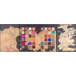 Revolution X Game of Thrones Game of Thrones Westeros Map Palette, palette ombretti