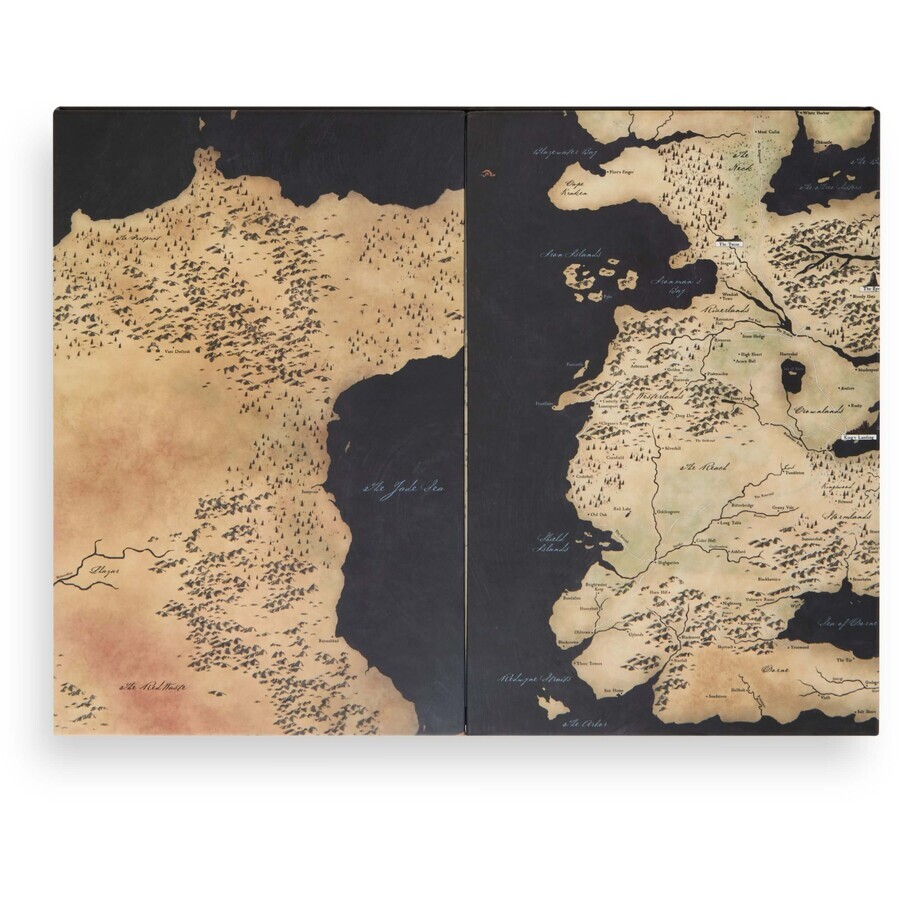 Revolution X Game of Thrones Game of Thrones Westeros Map Palette, palette ombretti