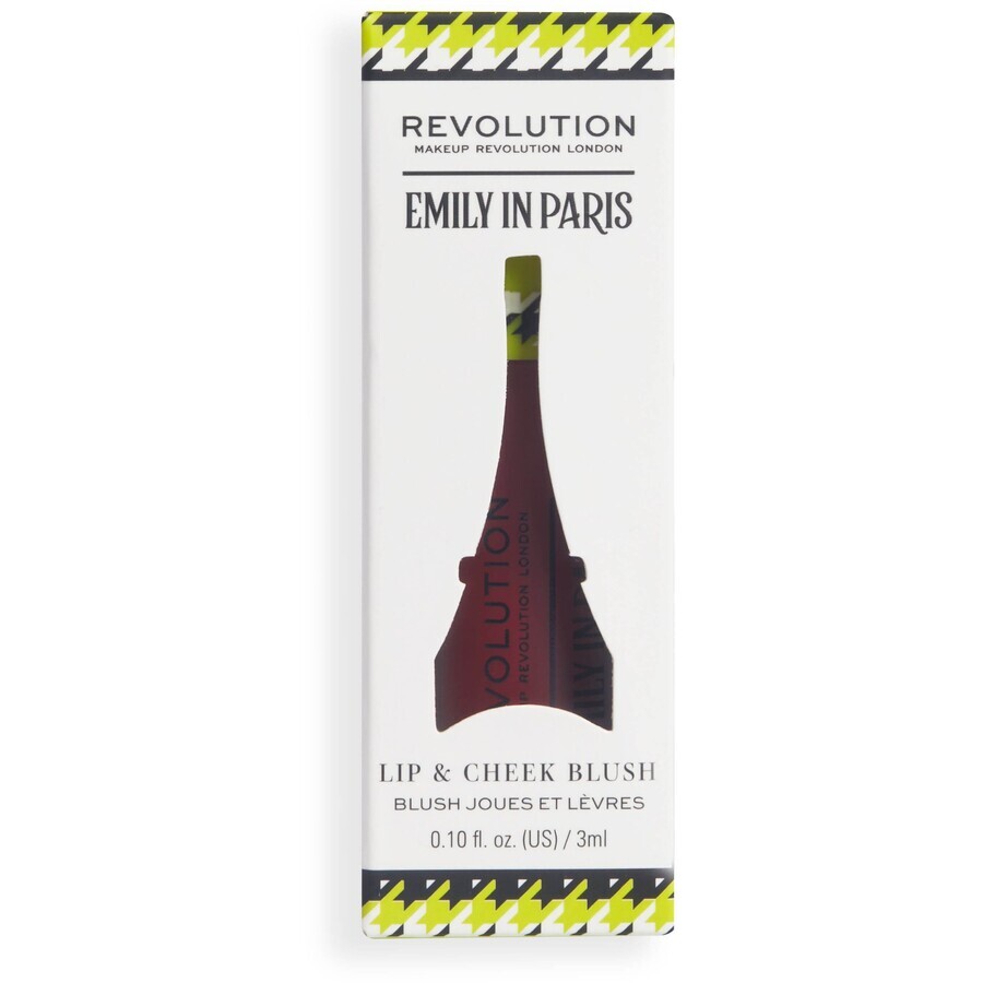 Revolution X Emily in Paris Mehrzweck-Lippen- und Wangenrouge Paris Fantasy Rouge, Rouge 3 ml