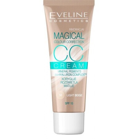 Eveline Cosmetics CC Cream Magische Farbkorrektur - hellbeige 30 ml