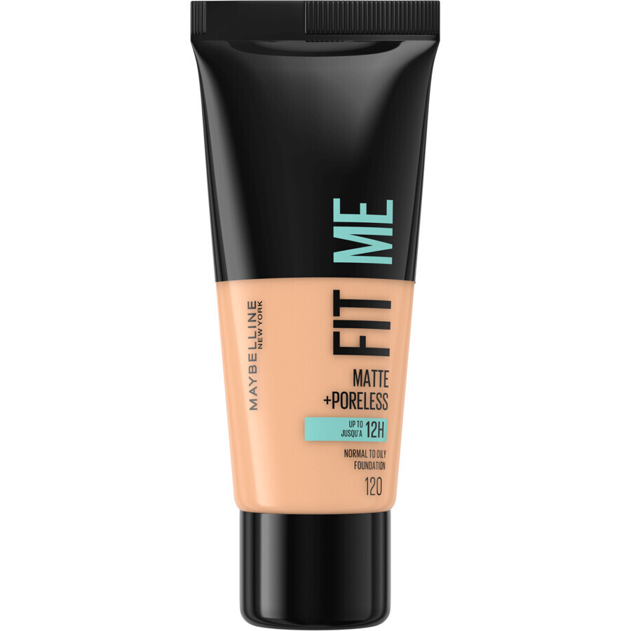 Maybelline New York Fit me Matte + Poreless Make-up 120 Klassisch Elfenbein 30 ml