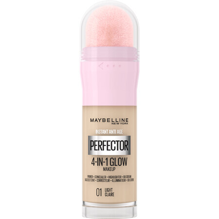 Maybelline New York Instant Perfector 4-in-1 Glow 01 Licht Verhelderende Make-up, 20 ml