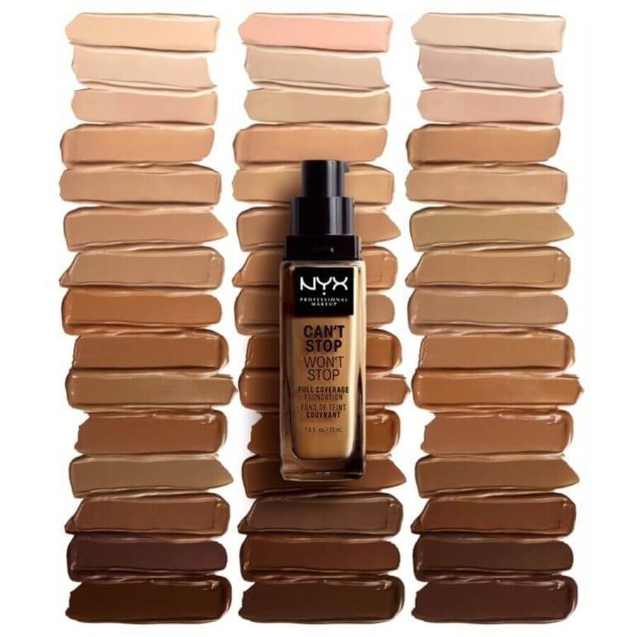 NYX Professional Makeup NYX Professional Makeup Can't Stop Won't Stop 24 Hour Foundation High Coverage Makeup - tint 11 Beige 30 ml