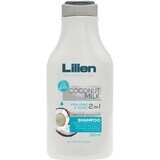 Șampon Lilien pentru toate tipurile de păr 2in1 Lapte de nucă de cocos 350 ml