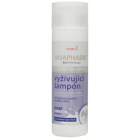 Vivapharm Shampooing nourrissant au lait de chèvre 200 ml