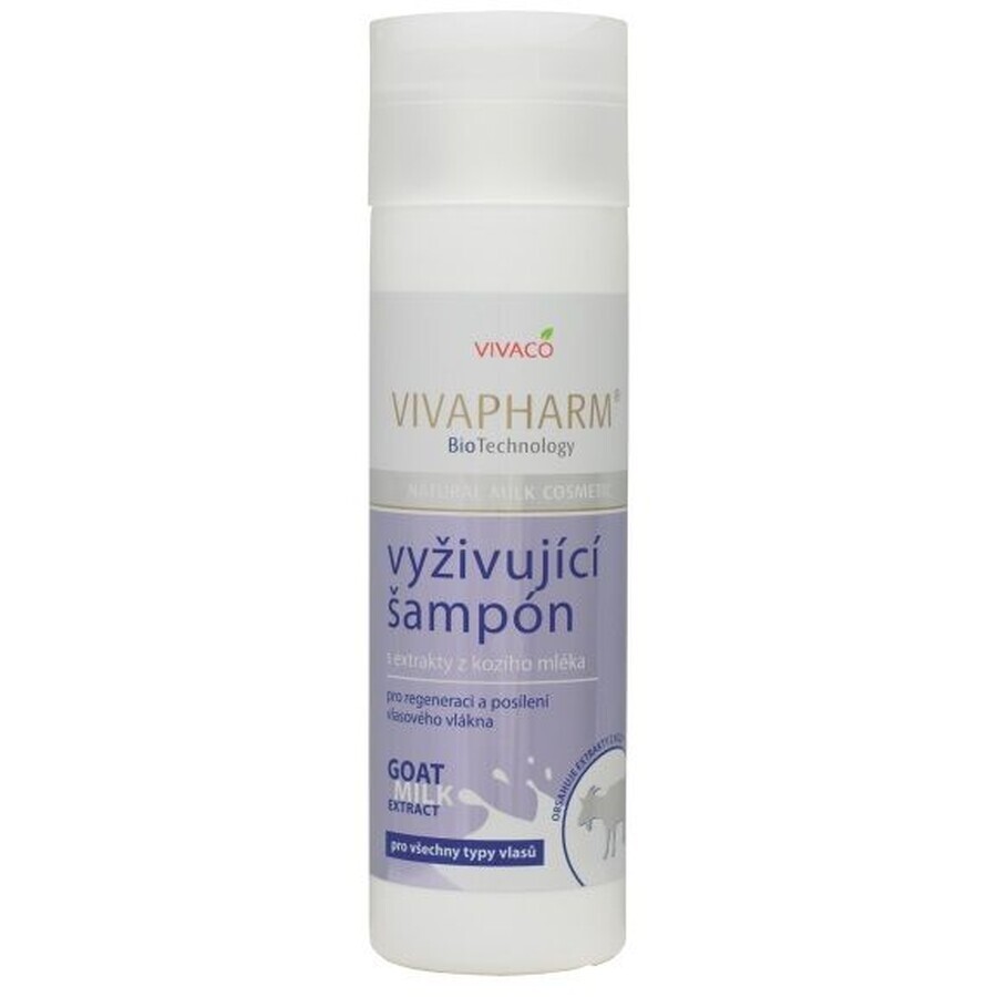 Vivapharm Shampooing nourrissant au lait de chèvre 200 ml