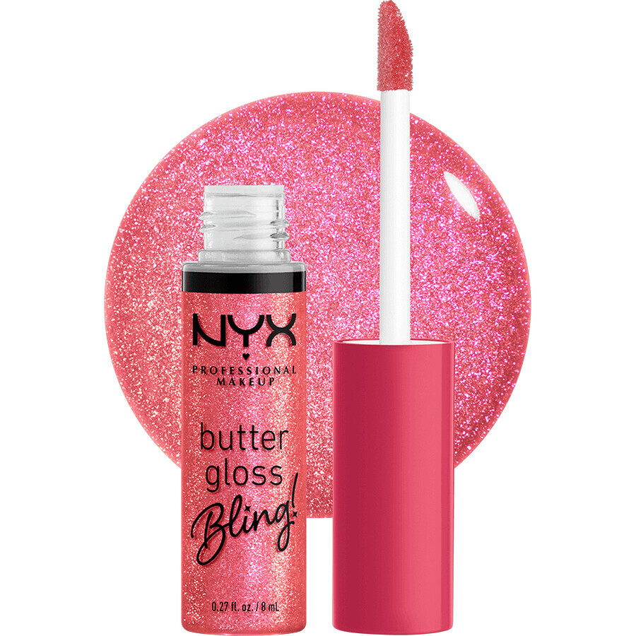 NYX Professional Makeup Butter Gloss Lip Gloss Lipgloss bling 05 She Got Money