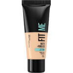 Maybelline New York Maquillaje Fit me Matte + Poreless 105 Natural Ivory 30 ml