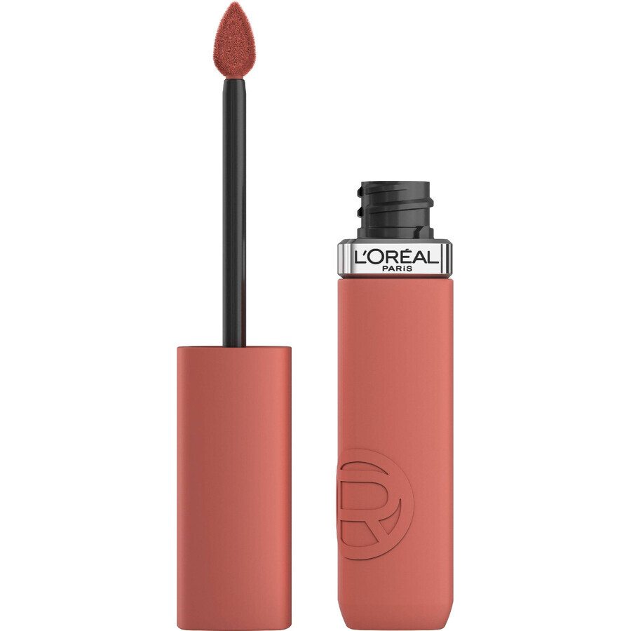 L'Oréal Paris Barra de Labios Infalible Resistencia Mate 630 Calor Rosa, 5 ml