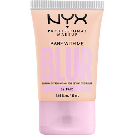 NYX Professional Makeup Bare With Me Blur Tint 02 Light Makeup, 30 ml