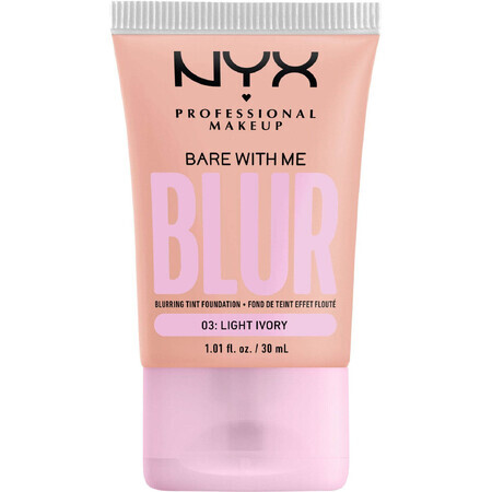 NYX Professional Makeup Bare With Me Blur Make-Up - 3 Light Ivory 30 ml