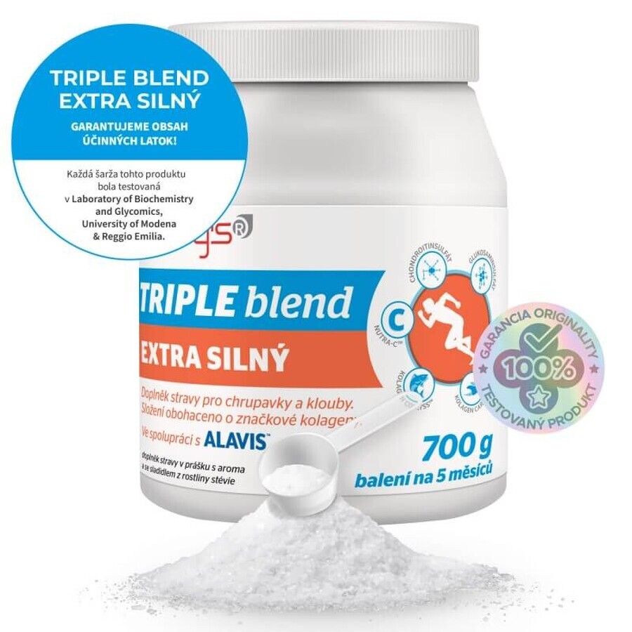 TRIPLE blend EXTRA STARK, 700 g, Barny's 