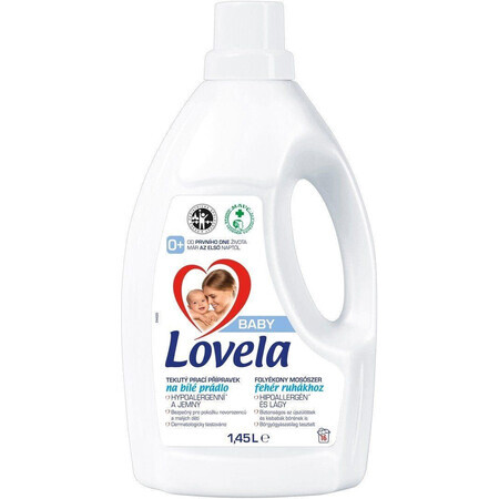 Lovela Baby weißes Flüssigwaschmittel 1,45 l