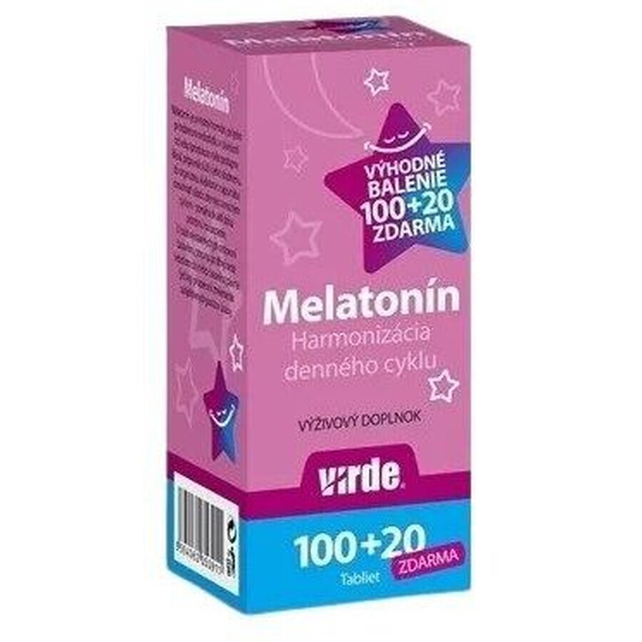 Virde Melatonin 120 comprimate