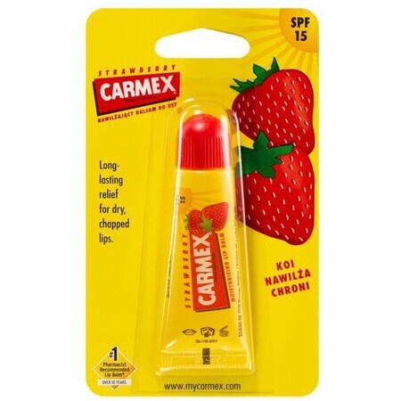 Carmex Feuchtigkeitsspendender Lippenbalsam Erdbeere 10 g