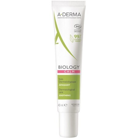 A-Derma BIOLOGY Beruhigende dermatologische Hautpflege 40 ml