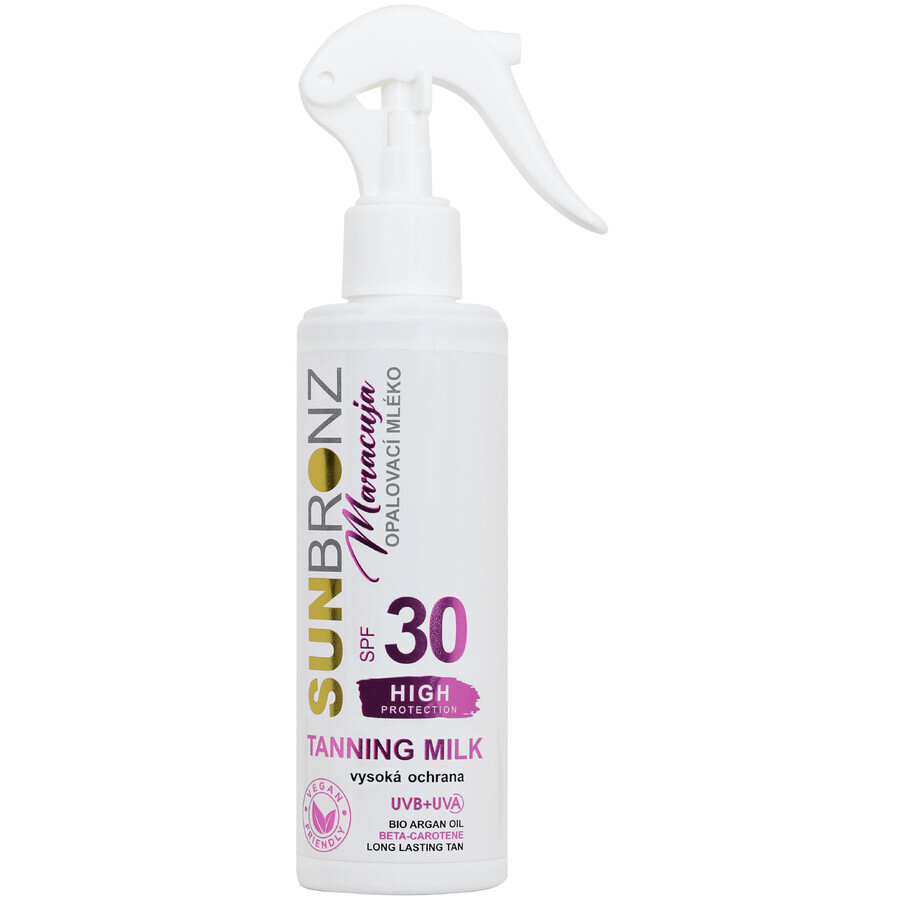 Vivaco Sun Tan Passionsfrucht Sonnenschutzlotion SPF30, 200 ml