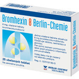 Bromhexine 8 BERLIN-CHEMIE 8 mg 25 tablets